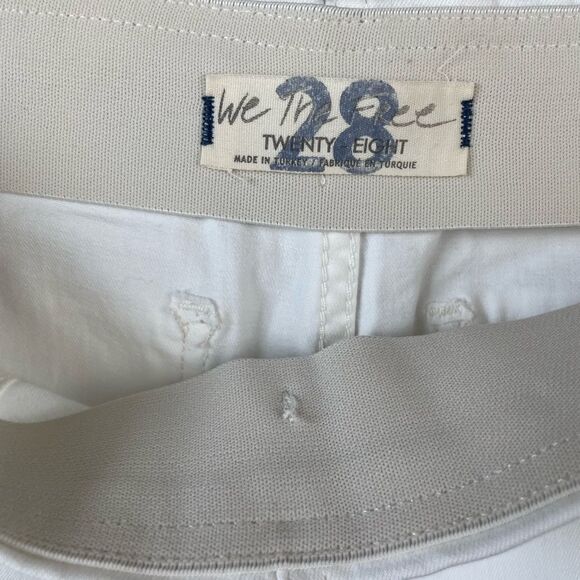 NWT We The Free White Flared Pants Sizes 27 or 28 - Picture 6 of 7
